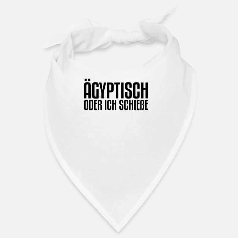Ägyptisch oder ich schieße | Sächsisch, Sachsen Bandana