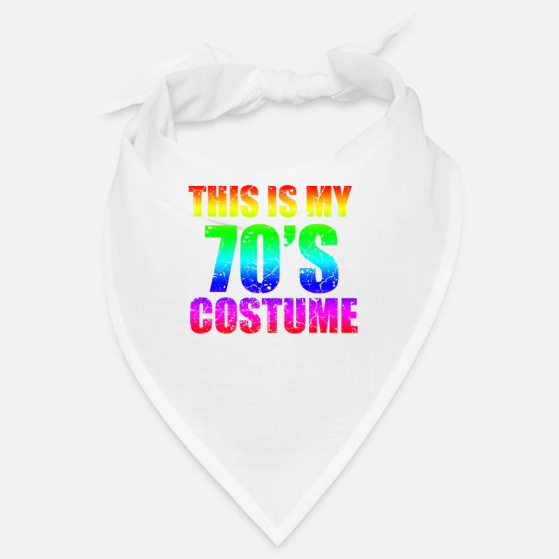 70er Jahre 70. 70s Generation Disco Kostüm Bandana