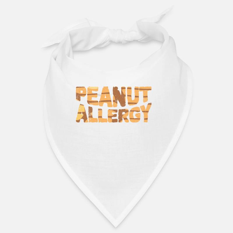 Erdnuss Allergie Bandana