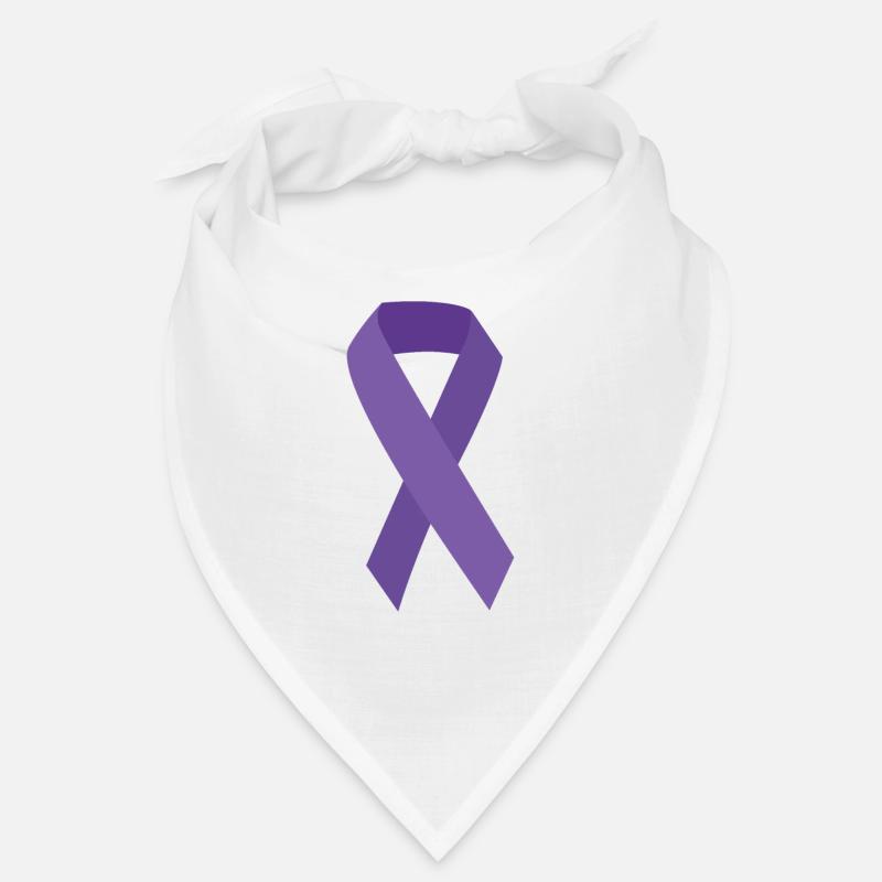 Boucle violette Bandana