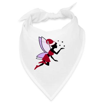 Xmas Fairy - Bandana - Weiß - Vorne