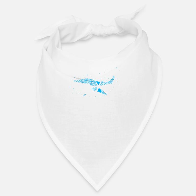 Baleine - baleine - créatures marines - Bandana - blanc