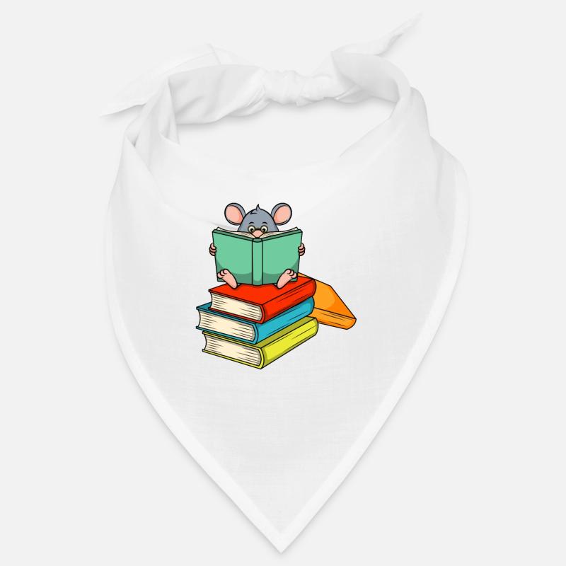 Lecture Fox Bookworm Idée cadeau de Noël Bandana