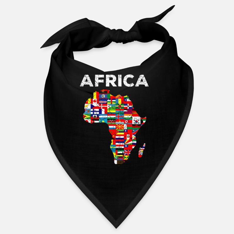 Fierté de drapeau africain de pays africain Bandana