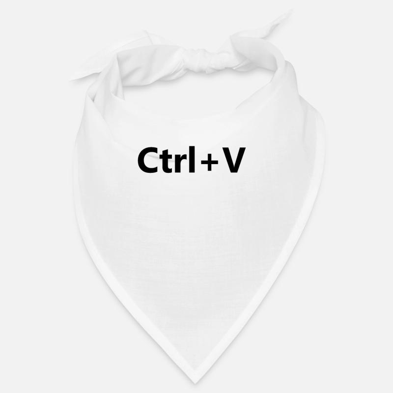 Ctrl V Family Partnerlook Copier Coller Bandana