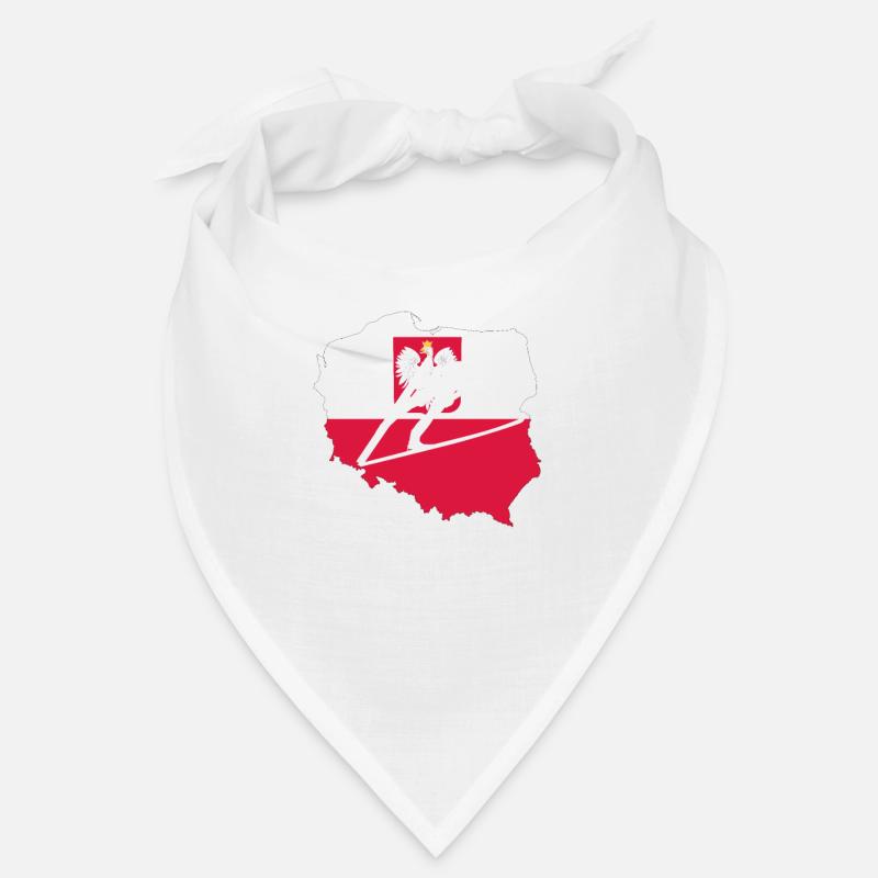 Ski Jumping Poland Polish team as a gift Bandana