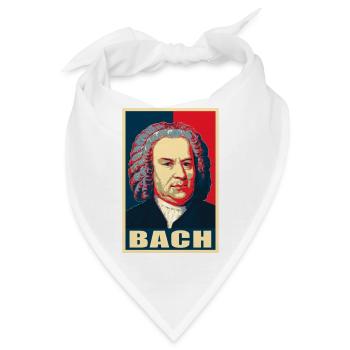 Bach Propaganda PopArt - Bandana - Weiß - Vorne