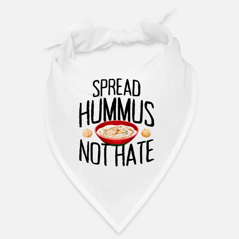 Faites-vous plaisir avec le végétalien Hummus Not Hate Bandana