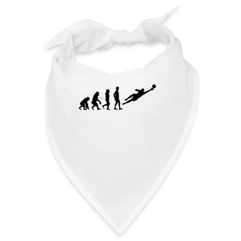 Torwart - Bandana - Weiß - Vorne