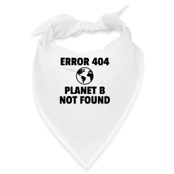 Planet Klima - Bandana - Weiß - Vorne