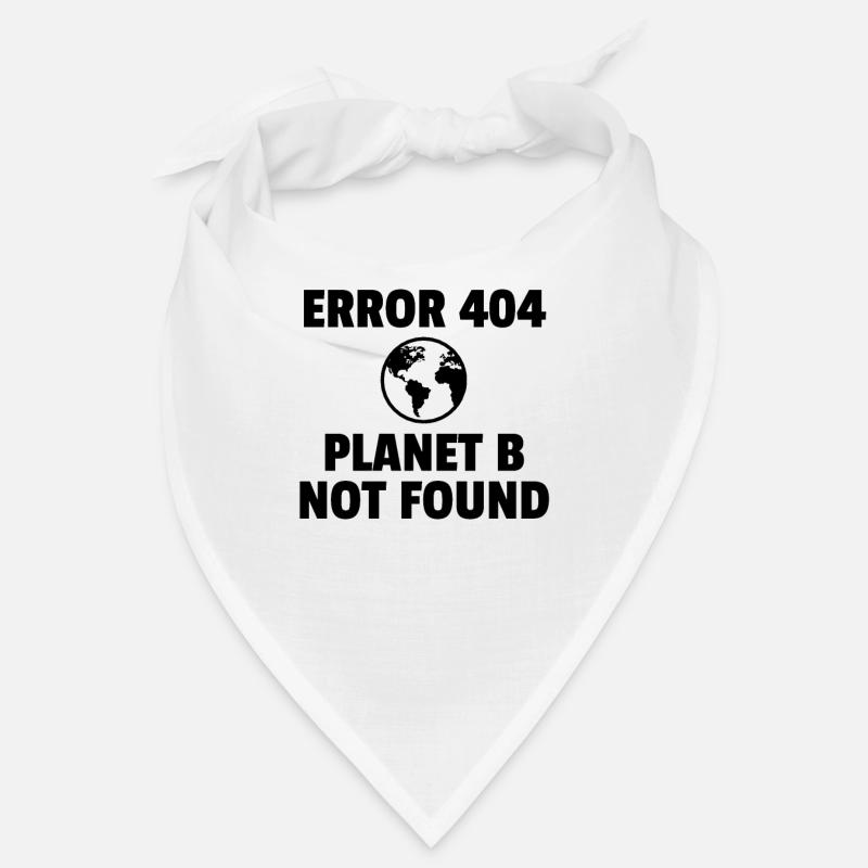 Planet Klima - Bandana - Weiß