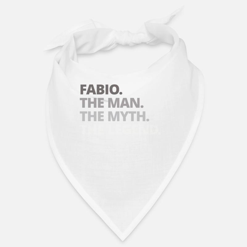 Fabio Name Spruch Geschenk Bandana