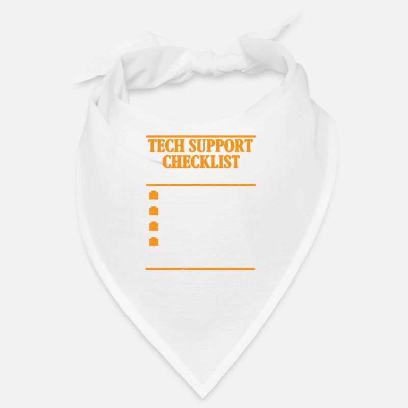 Technischer Support - Bandana - Weiß