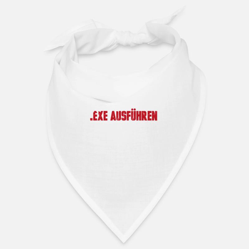 Exe Run Computer Science Admin Gift Birthday Bandana