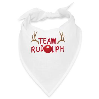 Team Rudolph - Bandana - Weiß - Vorne