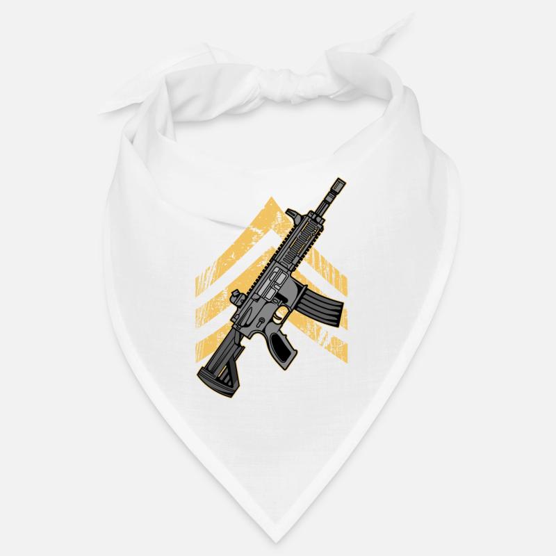 Fusil d'assaut avec jeu de tireur de badges Bandana