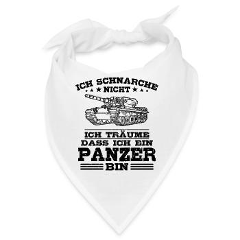 Panzer - Bandana - Weiß - Vorne