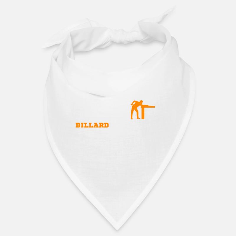 Billard Evolution Snooker Pool - Bandana - Weiß