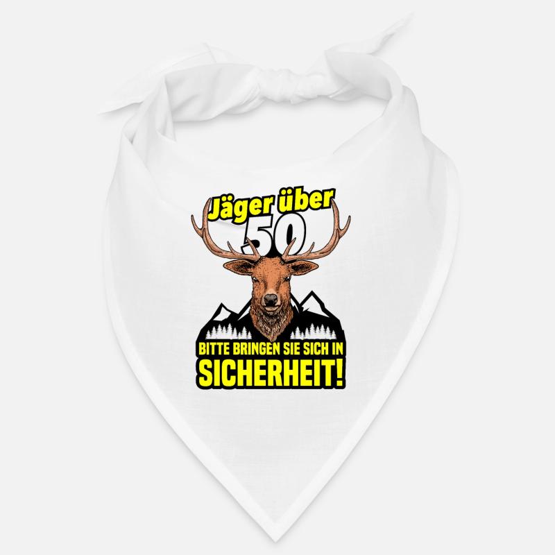 Jäger Spruch 50. Geburtstag Bandana