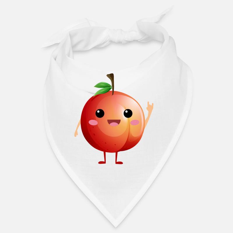 Funny Fruit Dance Peach Dancing Fruit Lover Bandana