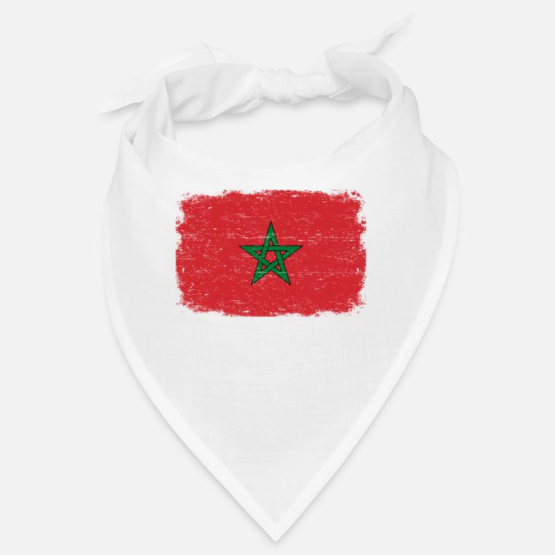 DRAPEAU MAROC Cadeau drapeau marocain Bandana