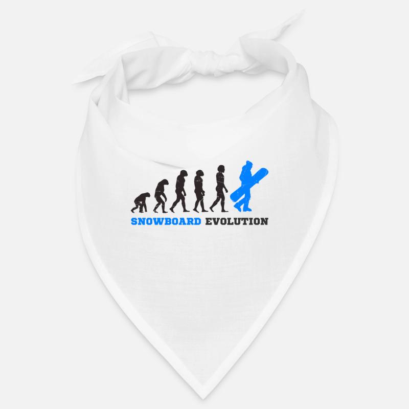 Snowboard Snowboarder Evolution Bandana