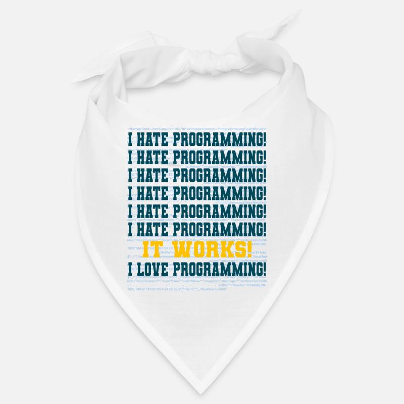 Programmeur disant Bandana