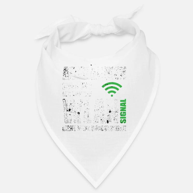 Computerfreak WLAN Spruch Bandana