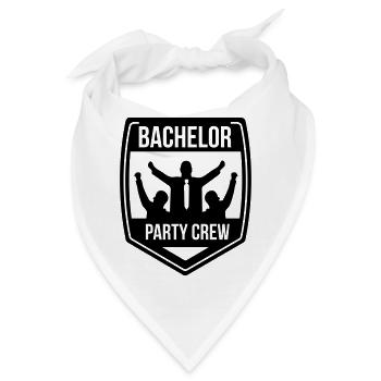 Junggesellenabschied - Bandana - Weiß - Vorne