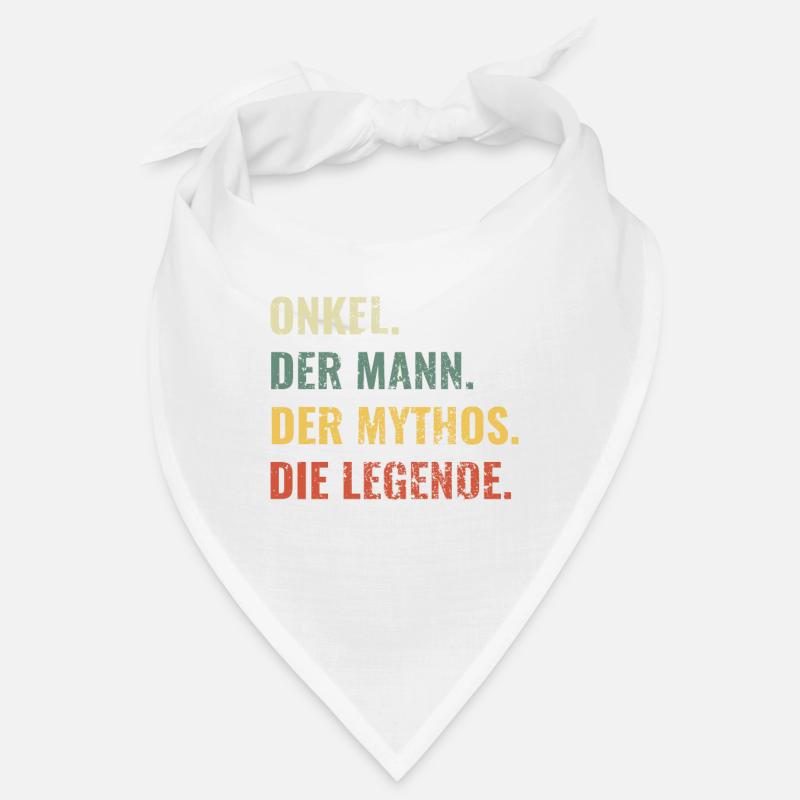Onkel Geschenkidee toller Spruch werdende Onkels Bandana