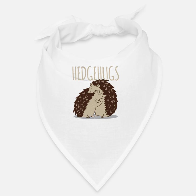 Cadeau mignon de dames d'animaux d'automne de hérisson de hérisson Bandana