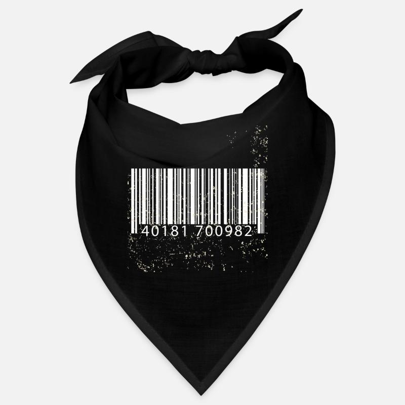 Idée cadeau code barre Bandana