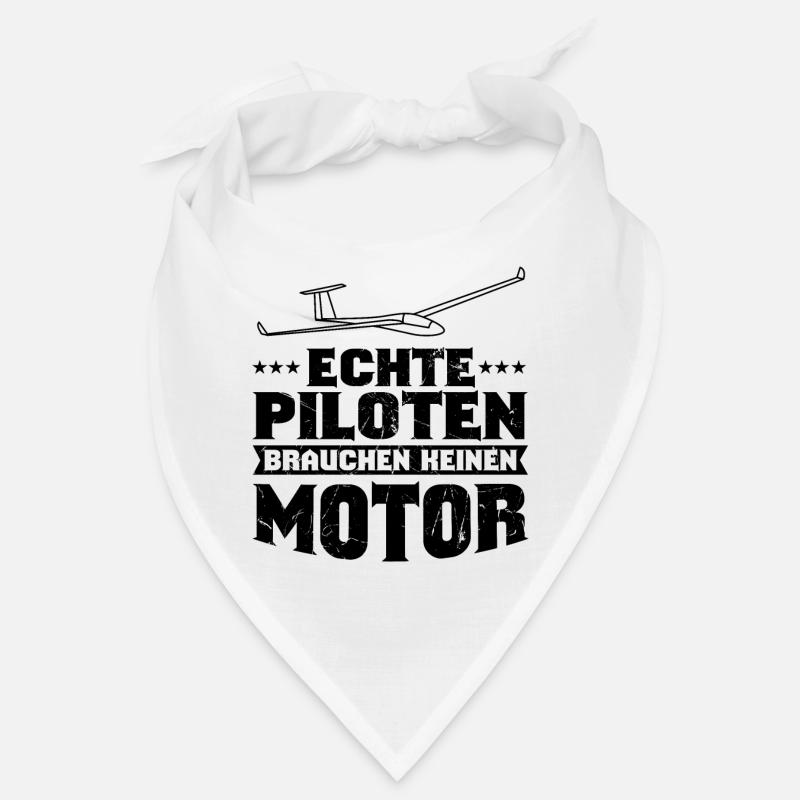 Segelflugzeug Spruch Bandana