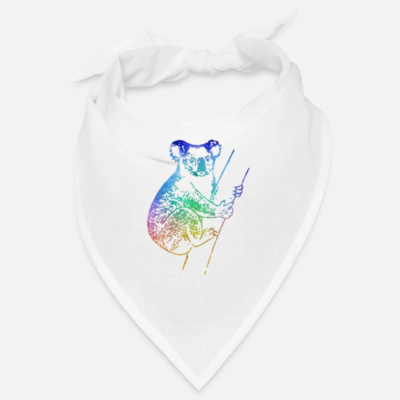 Koala bear outline animals Australia Bandana