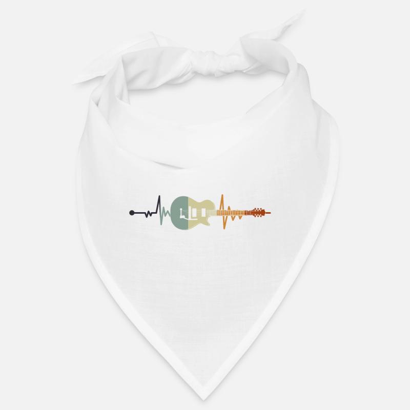 Guitar heartbeat Bandana