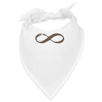 MUAY THAI FOR EVER Muay Thai Infinity - Bandana - Weiß - Vorne