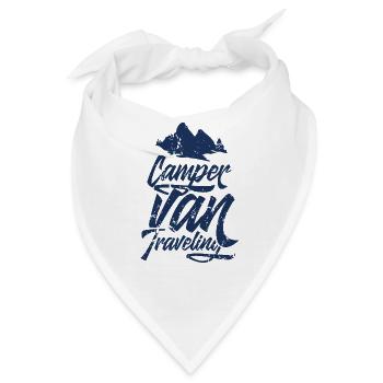 Wohnmobil Umbauen Campervan Selbstgebaut Team - Bandana - Weiß - Vorne