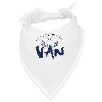 Wohnmobil Umbauen Team Campervan Selbstgebaut - Bandana - Weiß - Vorne