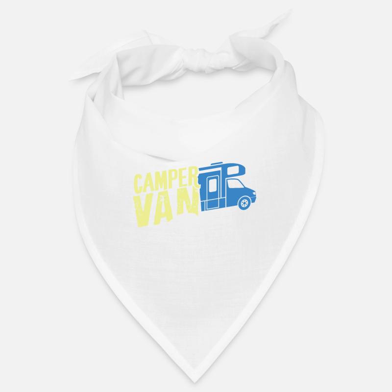 Camping-car - Bandana - blanc