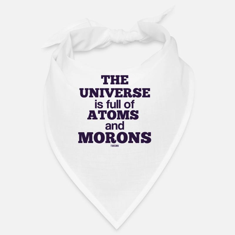Idiot Schwachkopf Atom Wissenschaft Bandana