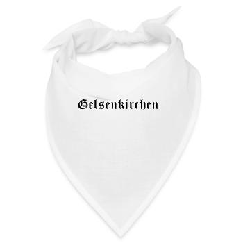 Gelsenkirchen - Bandana - Weiß - Vorne