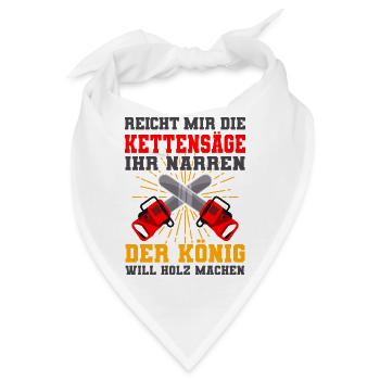 Holzfäller - Bandana - Weiß - Vorne