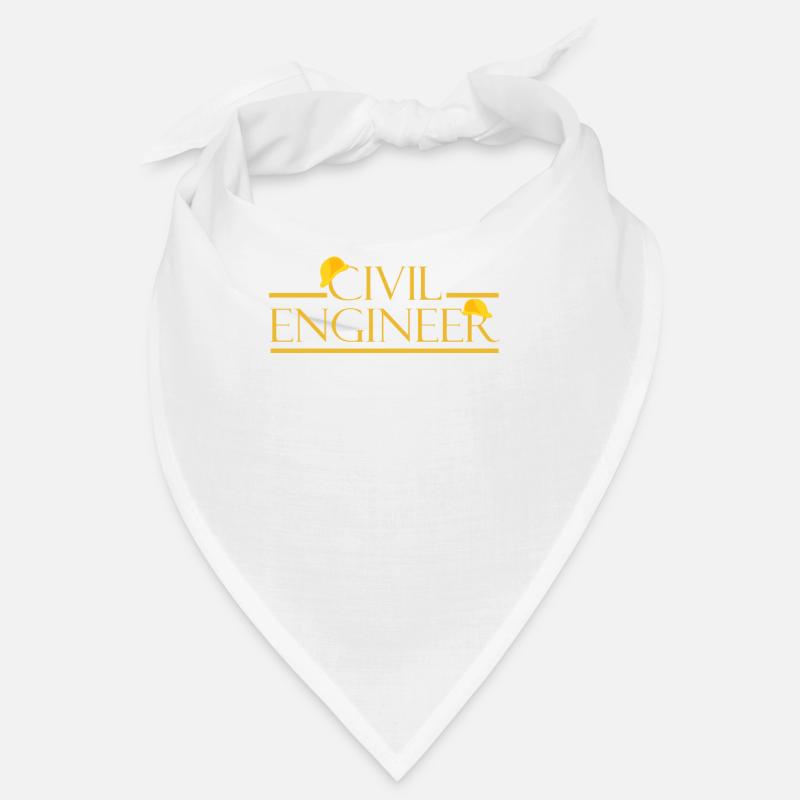 Civil Engineer Profession Study Spruch Bandana