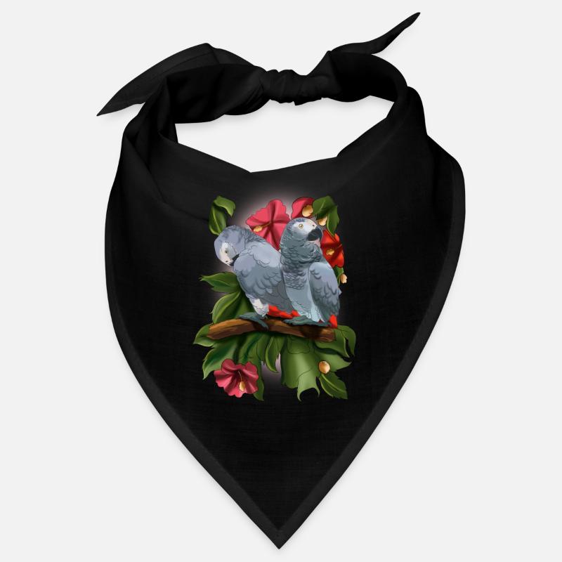 Graupapagei Papagei Bandana