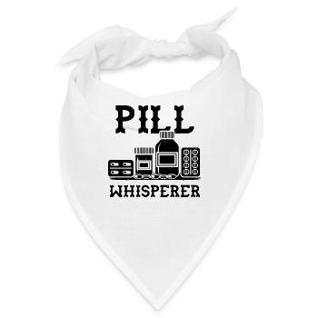 Apotheker - Bandana - Weiß - Vorne
