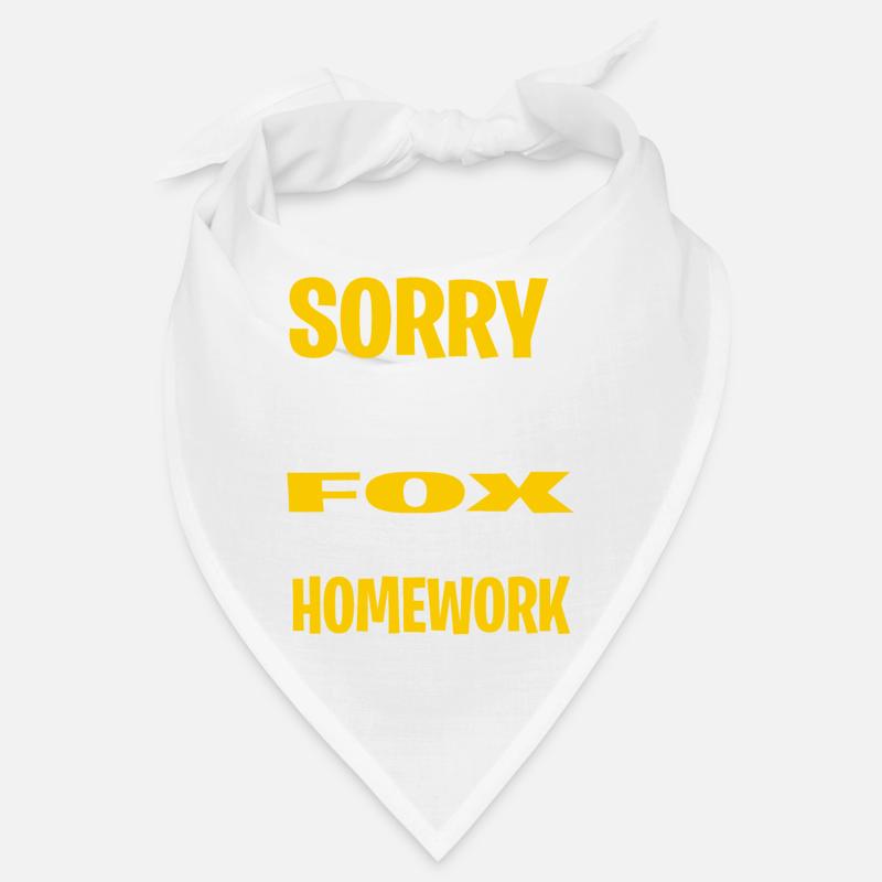 Funny Fox Gift Idea Bandana