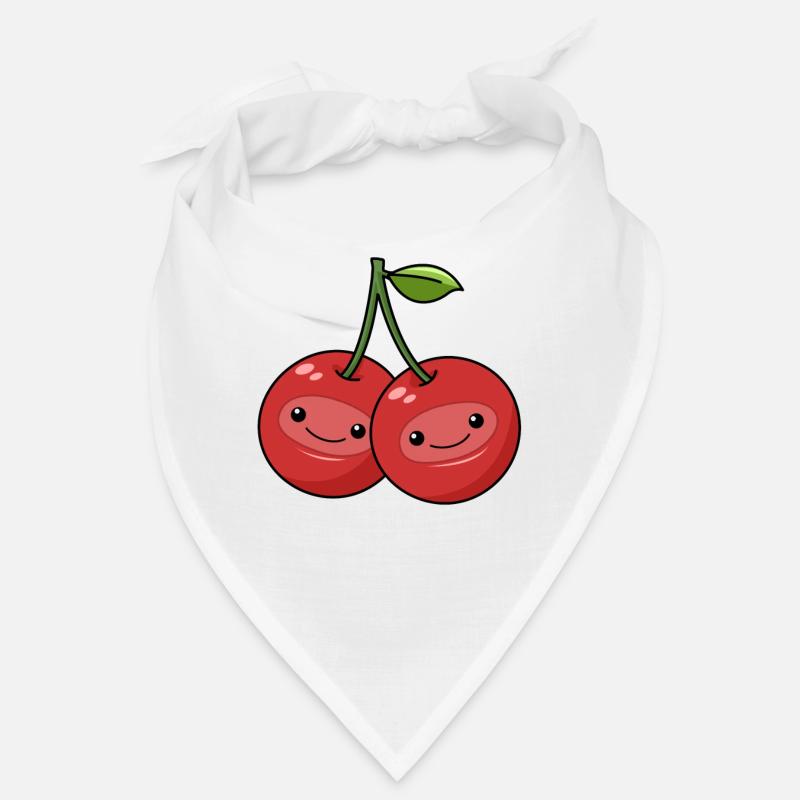 Comic Kirschen Bandana