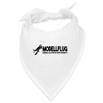 Modellflug Mehr Als Nur Ein Hobby - Bandana - Weiß - Vorne