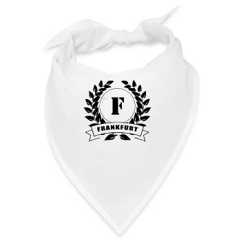 Frankfurt Lorbeerkranz Mainhattan Waldstadion - Bandana - Weiß - Vorne