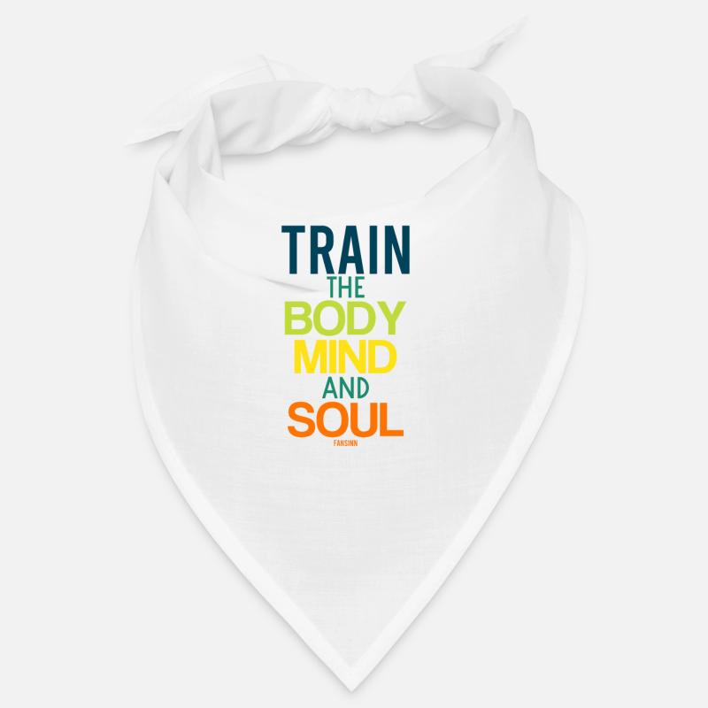 Yoga Spruch Workout Körper Seele Geist Bandana